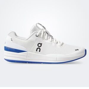 On Running Roger Pro White and Blue Sneakers